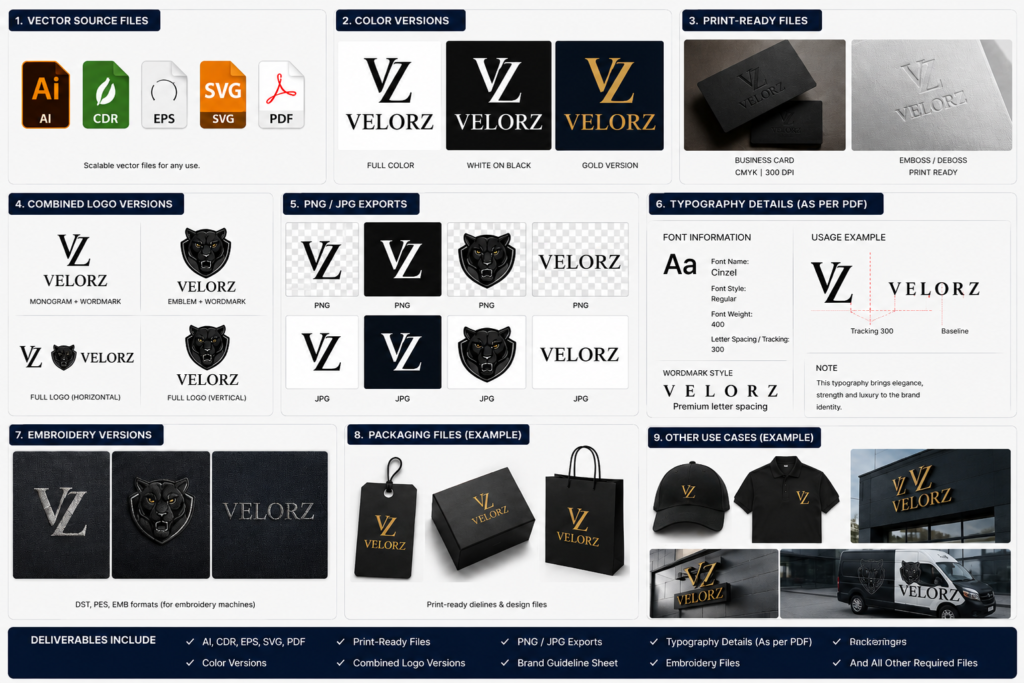 Velora logo branding jd growtech graphic